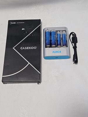 iPhone 12 Pro Max Casekoo Phone Case, JUICE Extreme Replay Battery Charger Kit