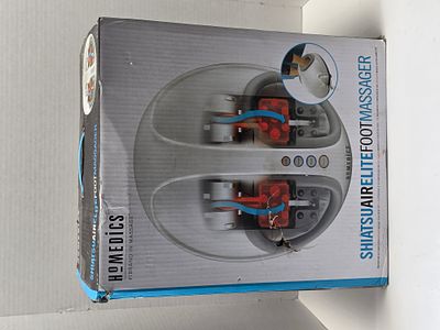HoMedics Shiatsu Air Elite Foot Massager with Soothing Heat. This HoMedics Shiatsu Air Elite 