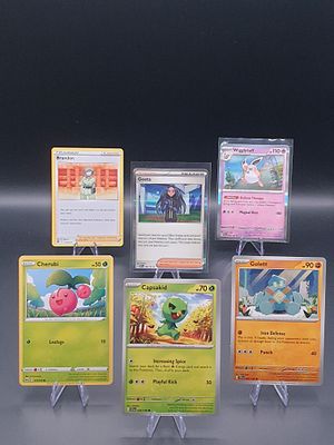 Pok&eacute;mon TCG – Rare + Reverse Mixed Lot – 6 Cards – Modern Sets. Wigglytuff | Rare | Paldea 
