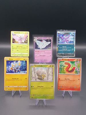 Pok&eacute;mon TCG – Rare + Reverse Mixed Lot – 6 Cards – Modern Sets. Sableye | Rare | Paldea Evolved 