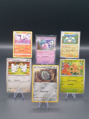 Pok&eacute;mon TCG – Rare + Reverse Mixed Lot – 6 Cards – Modern Sets. Bellibolt | Uncommon | Obsidian 