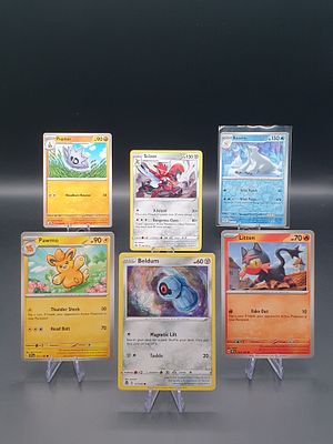 Pok&eacute;mon TCG – Rare + Reverse Mixed Lot – 6 Cards – Modern Sets. Beartic | Uncommon | Obsidian 