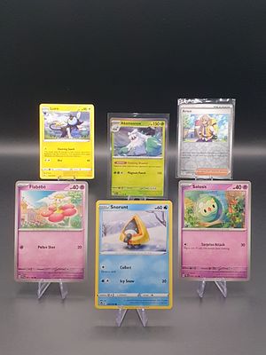 Pok&eacute;mon TCG – Rare + Reverse Mixed Lot – 6 Cards – Modern Sets. Arven | Uncommon | Obsidian 
