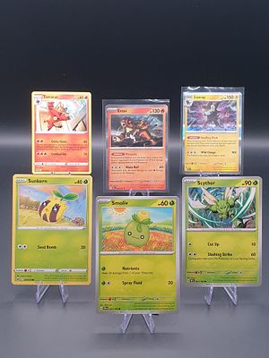 Pok&eacute;mon TCG – Rare + Reverse Mixed Lot – 6 Cards – Modern Sets. Luxray | Rare | Paldea Evolved 