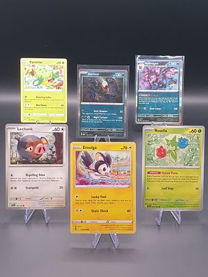 Pok&eacute;mon TCG – Rare + Reverse Mixed Lot – 6 Cards – Modern Sets. Hydreigon | Rare | Paldea 