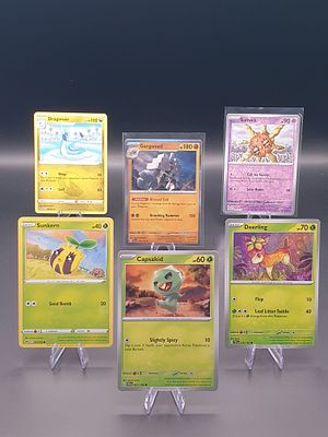 Pok&eacute;mon TCG – Rare + Reverse Mixed Lot – 6 Cards – Modern Sets. Solrock | Uncommon | Obsidian 