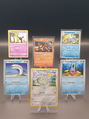 Pok&eacute;mon TCG – Rare + Reverse Mixed Lot – 6 Cards – Modern Sets. Arctibax | Uncommon | Paldea 