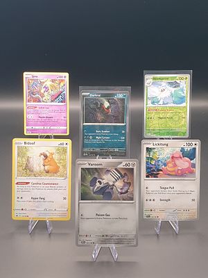 Pok&eacute;mon TCG – Rare + Reverse Mixed Lot – 6 Cards – Modern Sets. Abomasnow | Rare | Paldea 