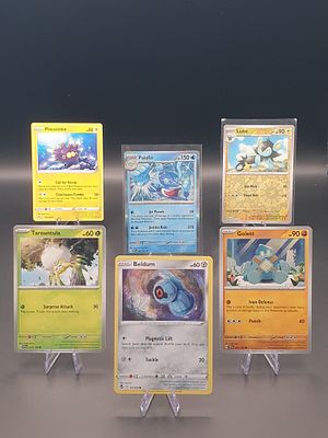 Pok&eacute;mon TCG – Rare + Reverse Mixed Lot – 6 Cards – Modern Sets. Luxio | Uncommon | Paldea 