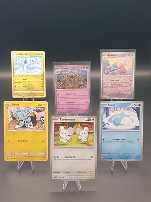 Pok&eacute;mon TCG – Rare + Reverse Mixed Lot – 6 Cards – Modern Sets. Tinkatuff | Uncommon | Paldea 