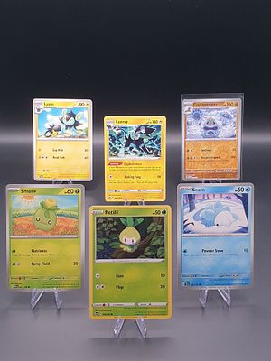 Pok&eacute;mon TCG – Rare + Reverse Mixed Lot – 6 Cards – Modern Sets. Crabominable | Uncommon | 