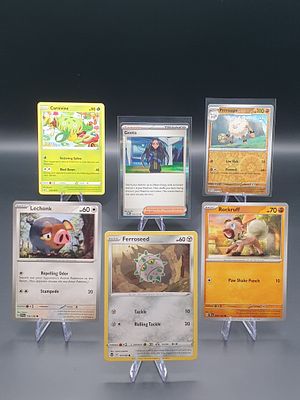 Pok&eacute;mon TCG – Rare + Reverse Mixed Lot – 6 Cards – Modern Sets. Primeape | Uncommon | Paldea 
