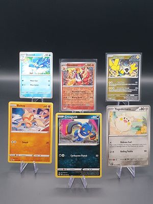 Pok&eacute;mon TCG – Rare + Reverse Mixed Lot – 6 Cards – Modern Sets. Iron Hands | Uncommon | Temporal 
