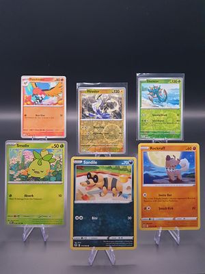 Pok&eacute;mon TCG – Rare + Reverse Mixed Lot – 6 Cards – Modern Sets. Dhelmise | Uncommon | Temporal 