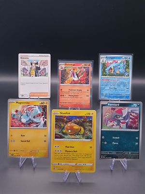 Pok&eacute;mon TCG – Rare + Reverse Mixed Lot – 6 Cards – Modern Sets. Feraligatr | Rare | Temporal 