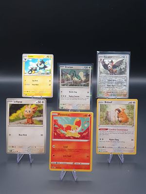 Pok&eacute;mon TCG – Rare + Reverse Mixed Lot – 6 Cards – Modern Sets. Staraptor | Uncommon | Scarlet 