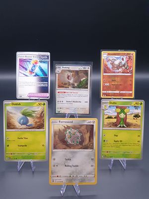 Pok&eacute;mon TCG – Rare + Reverse Mixed Lot – 6 Cards – Modern Sets. Graveler | Uncommon | Crown 