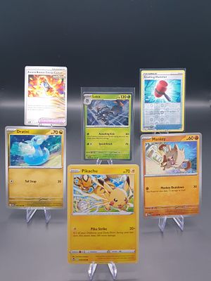 Pok&eacute;mon TCG – Rare + Reverse Mixed Lot – 6 Cards – Modern Sets. Crushing Hammer | Uncommon | 