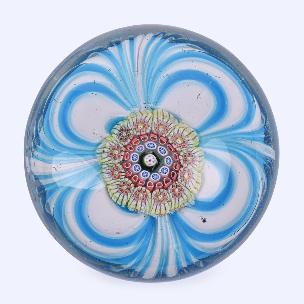 Lot 12: Antique St. Louis Marbrie Paperweight