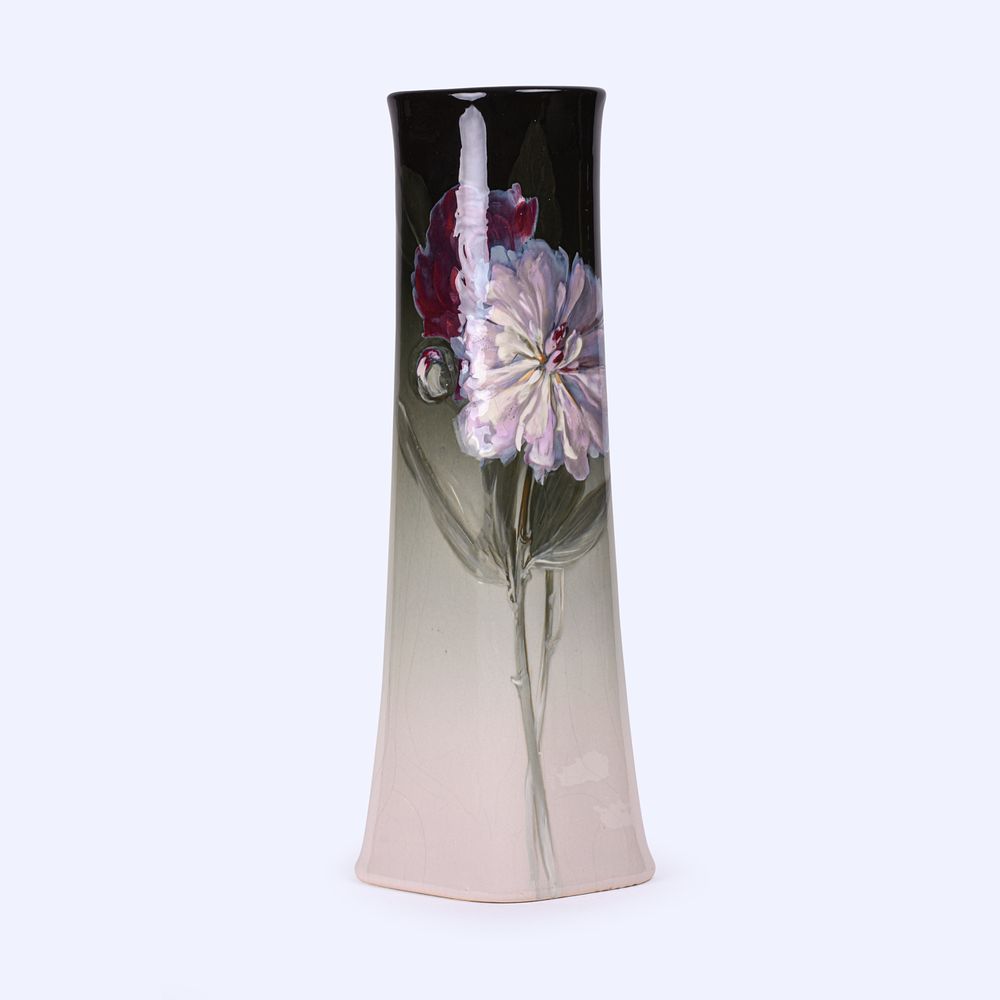Lot 19: Tall Weller Pottery Eocean Vase