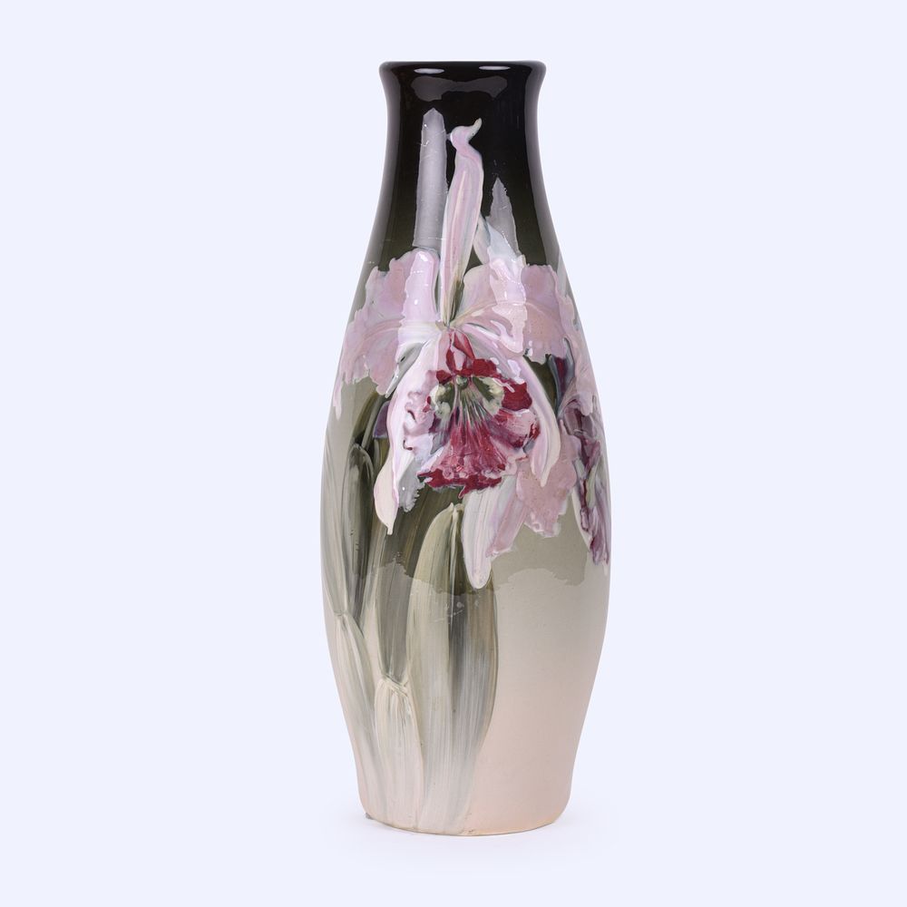 Lot 24: Tall Weller Pottery Eocean Vase