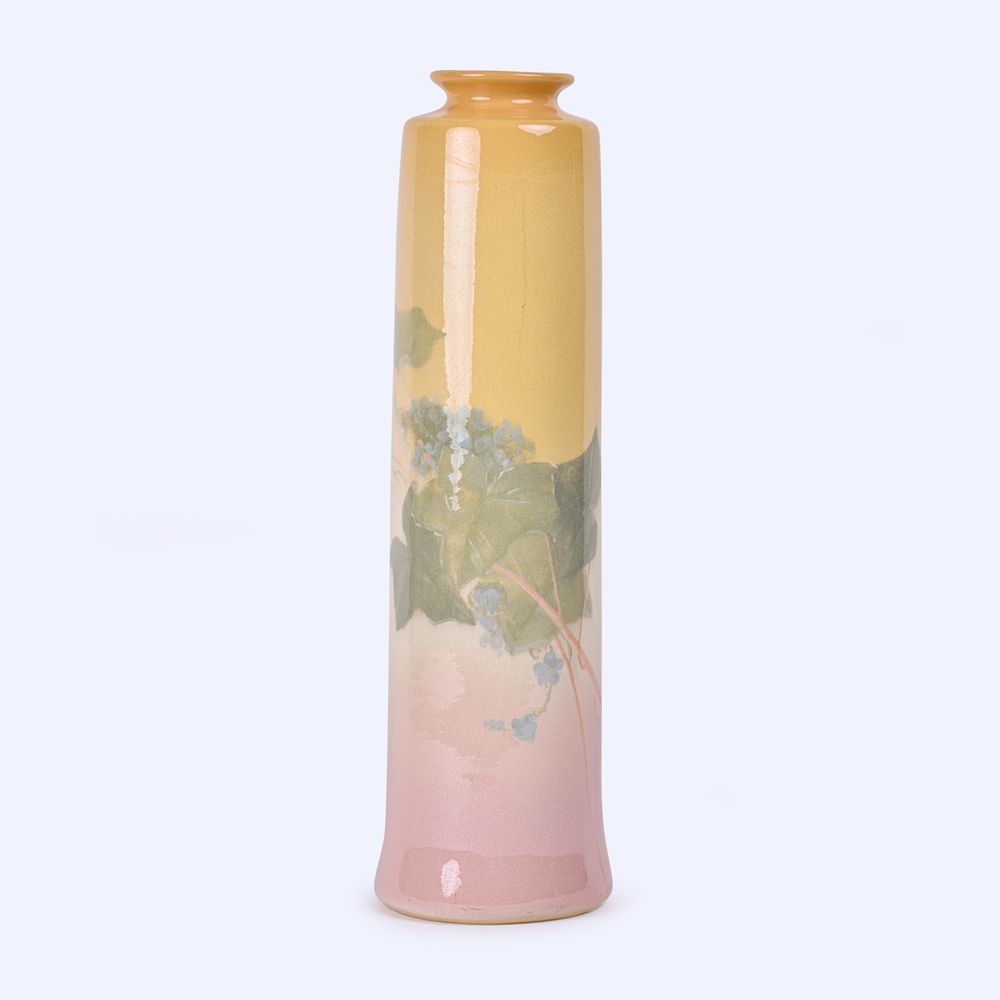 Lot 25: Weller Pottery Yellow Eocean Vase