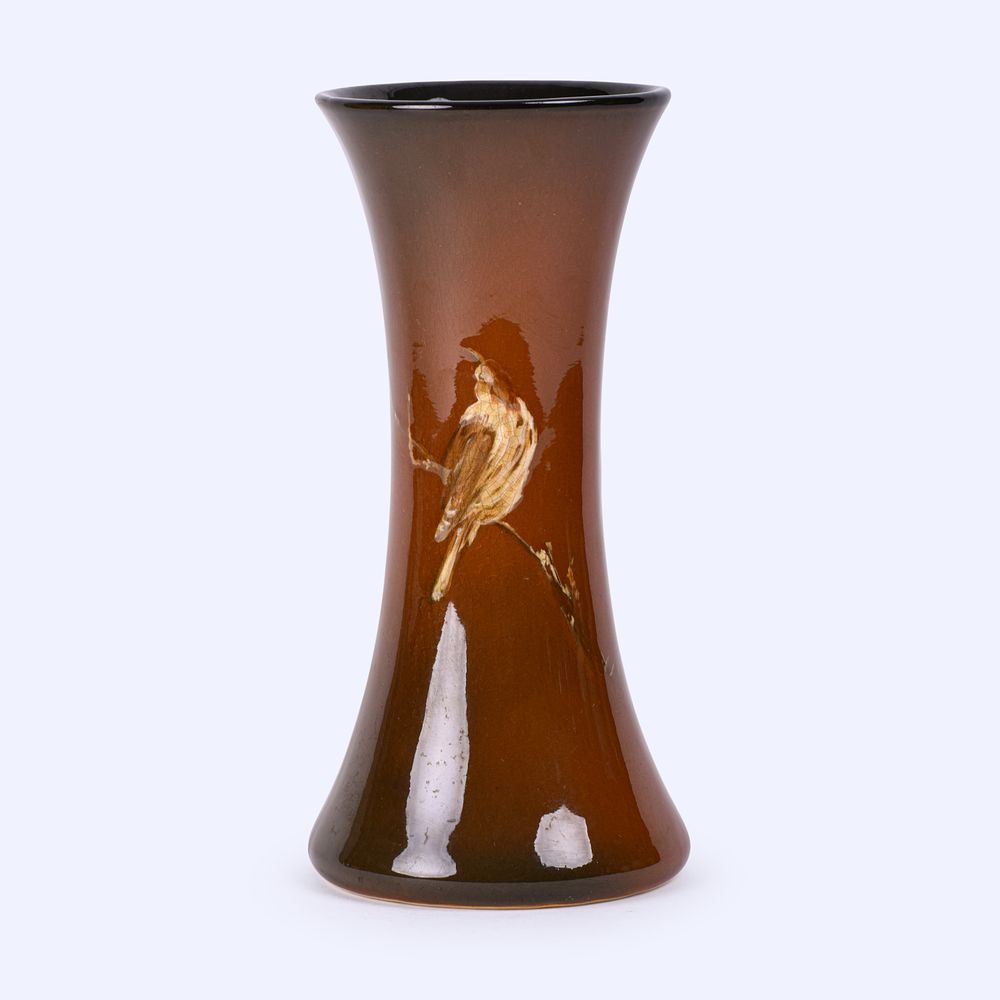 Lot 33: Weller Pottery Dickens Ware Vase