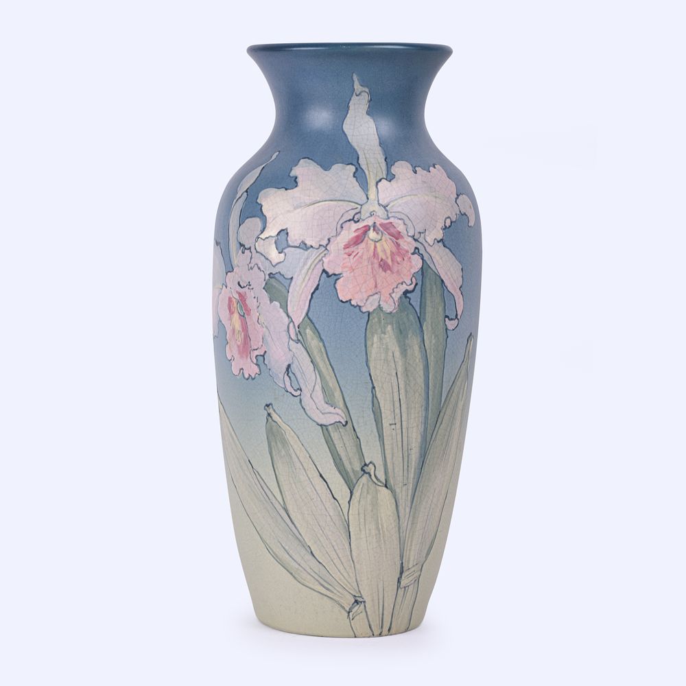 Lot 40: Large Weller Pottery Hudson Vase
