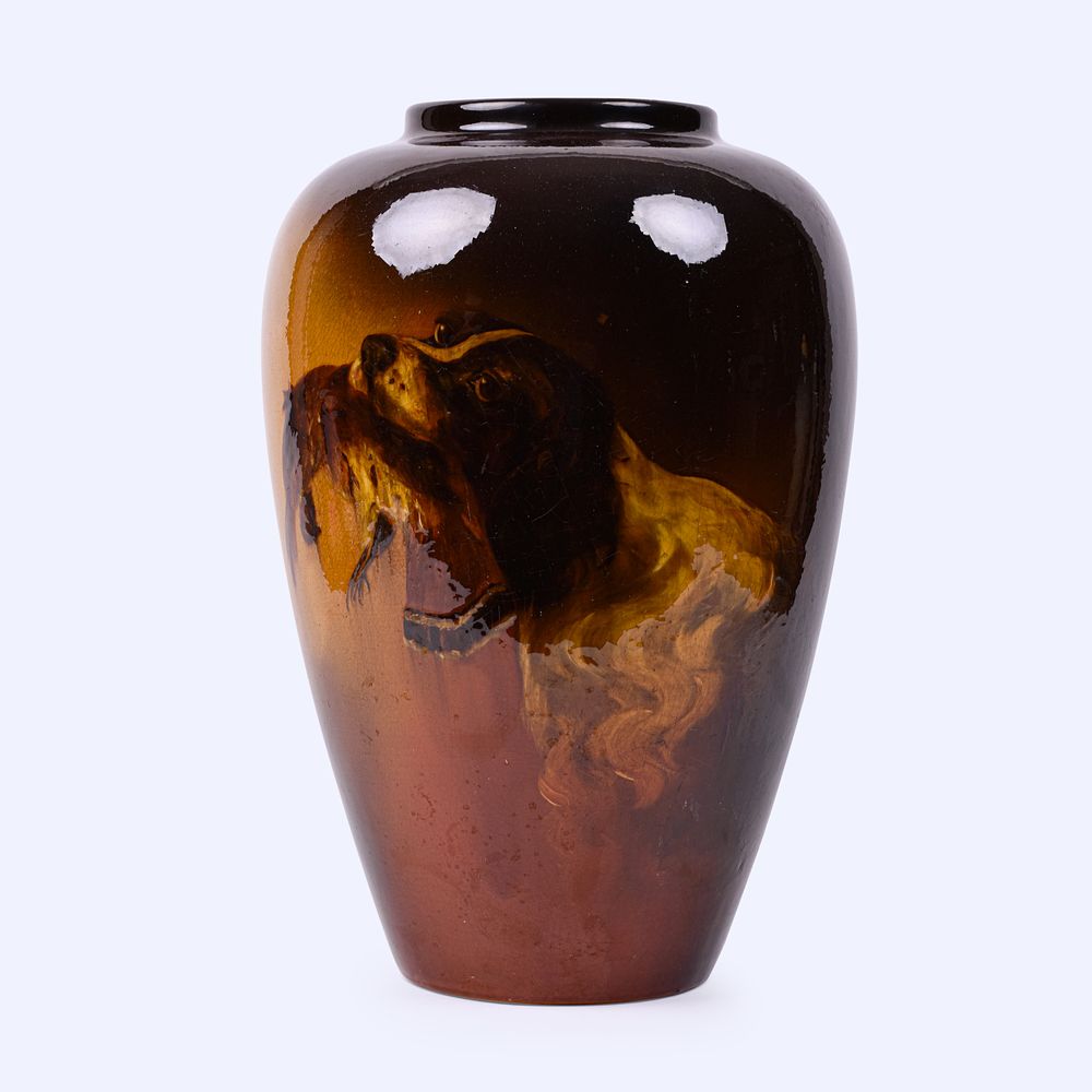 Lot 63: Tall J.B. Owens Pottery Utopian Vase