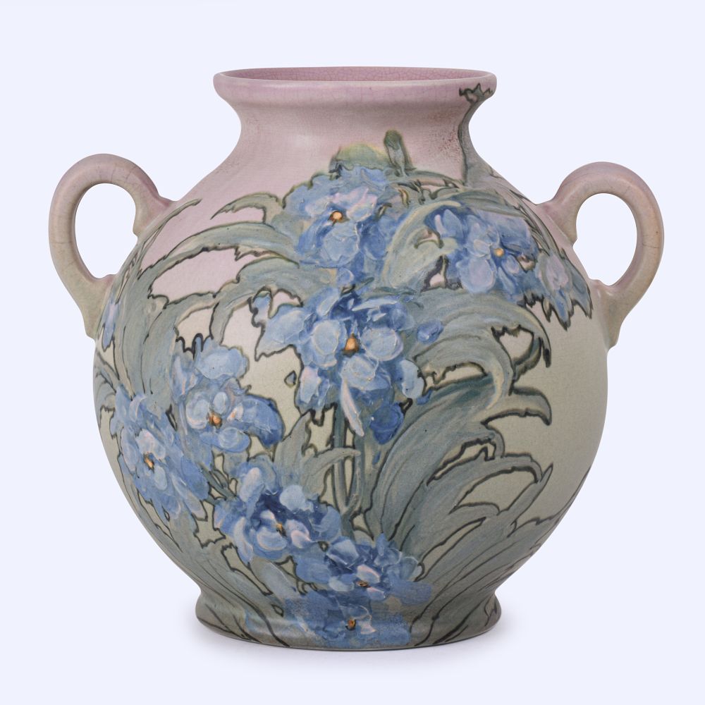 Lot 135: Large Weller Pottery Hudson Vase