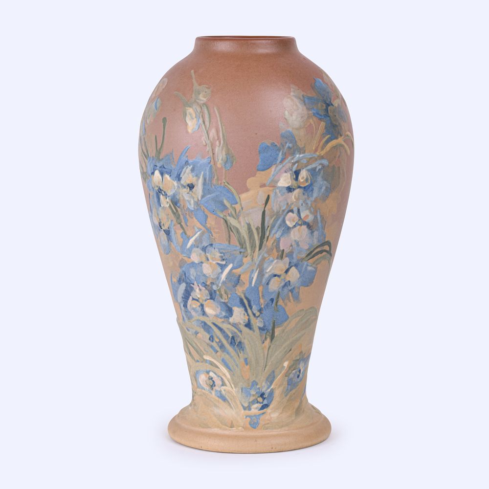 Lot 140: Tall Weller Pottery Hudson Vase