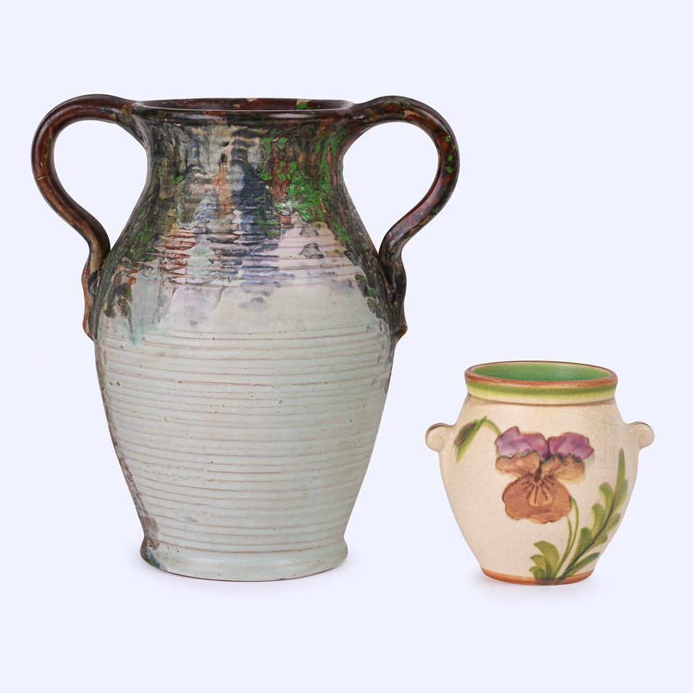 Lot 181: Two Weller Pottery Vases