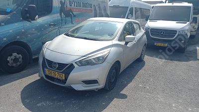 ניסאן מיקרה מודל 2020. יד שלישית
צבע: כסף מטאלי, מנוע: בנזין, נפח מנוע: 999 סמ"ק, מפתח: אין. 