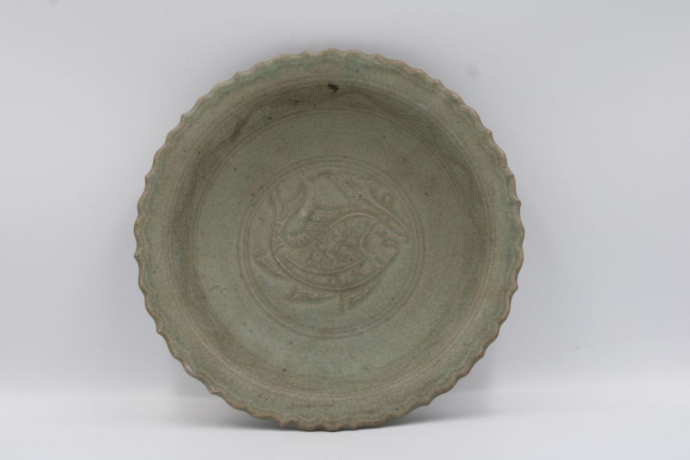 Lot 63: Possibly Chinese Ming dynasty (1368-1644) marvel: Chinese celadon...