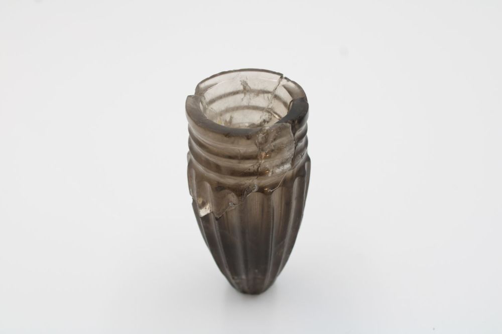 Lot 94: Likely Fatimid Era Crystal Cup: An exquisite historical...