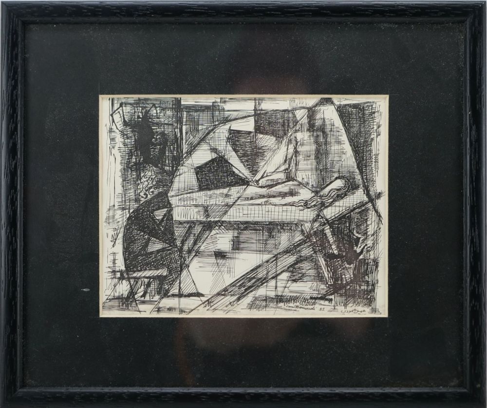 Lot 101: An Iraqi Painting with Frame