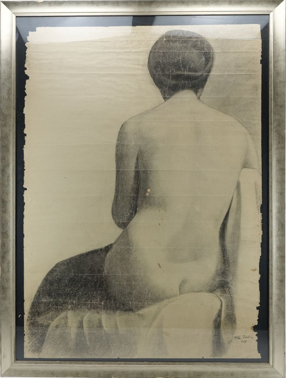 Lot 104: An Iraqi Painting with Frame