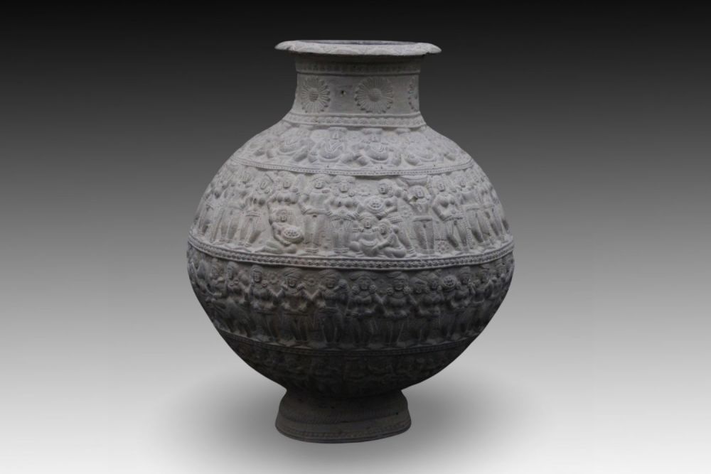 Lot 140: An Indian Terracotta Vase Most Likely Dating Back...