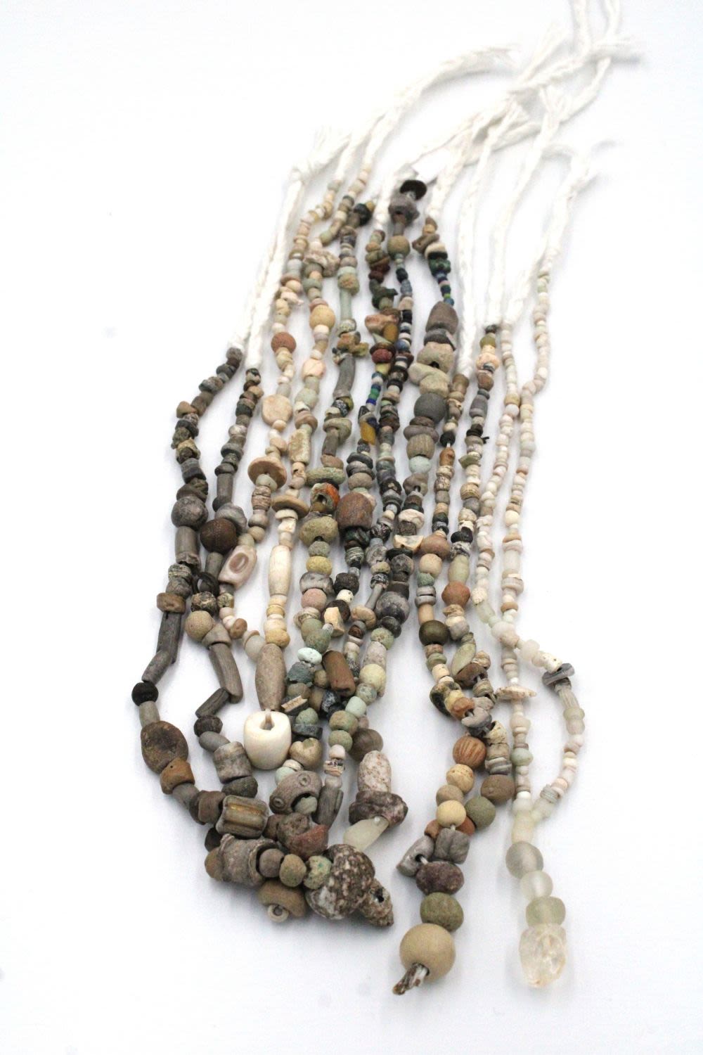 Lot 147: A Set of 6 Necklaces made of Roman...