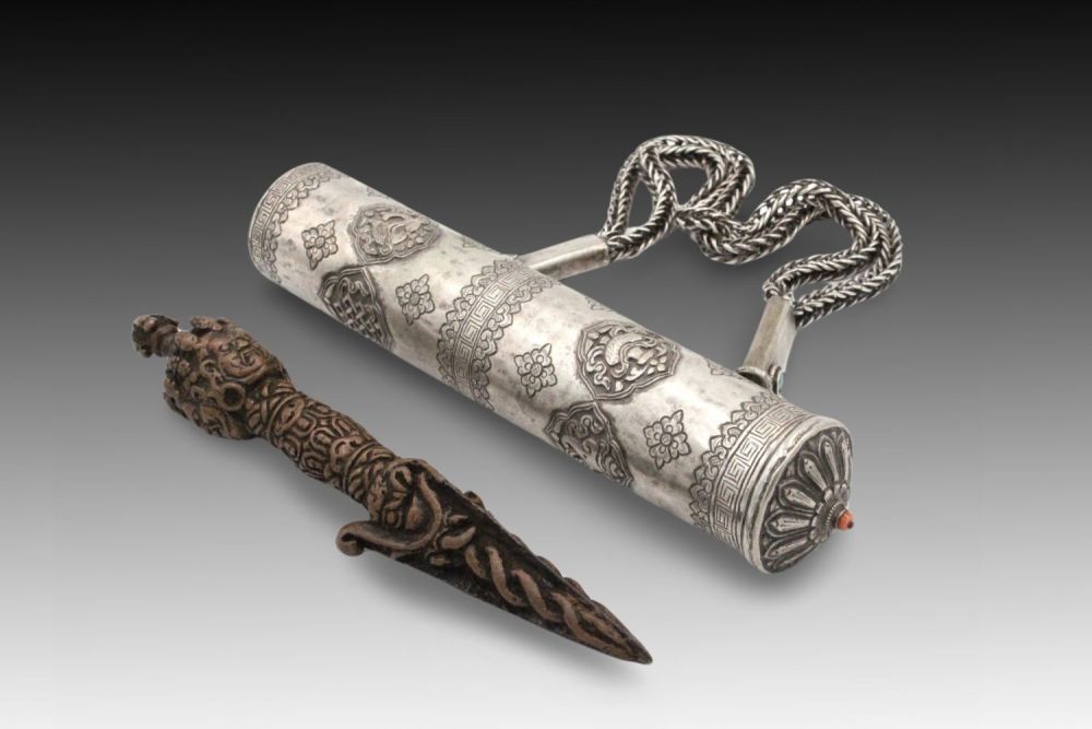 Lot 270: A Tibetan Vajra from the 18th- 19th Century...