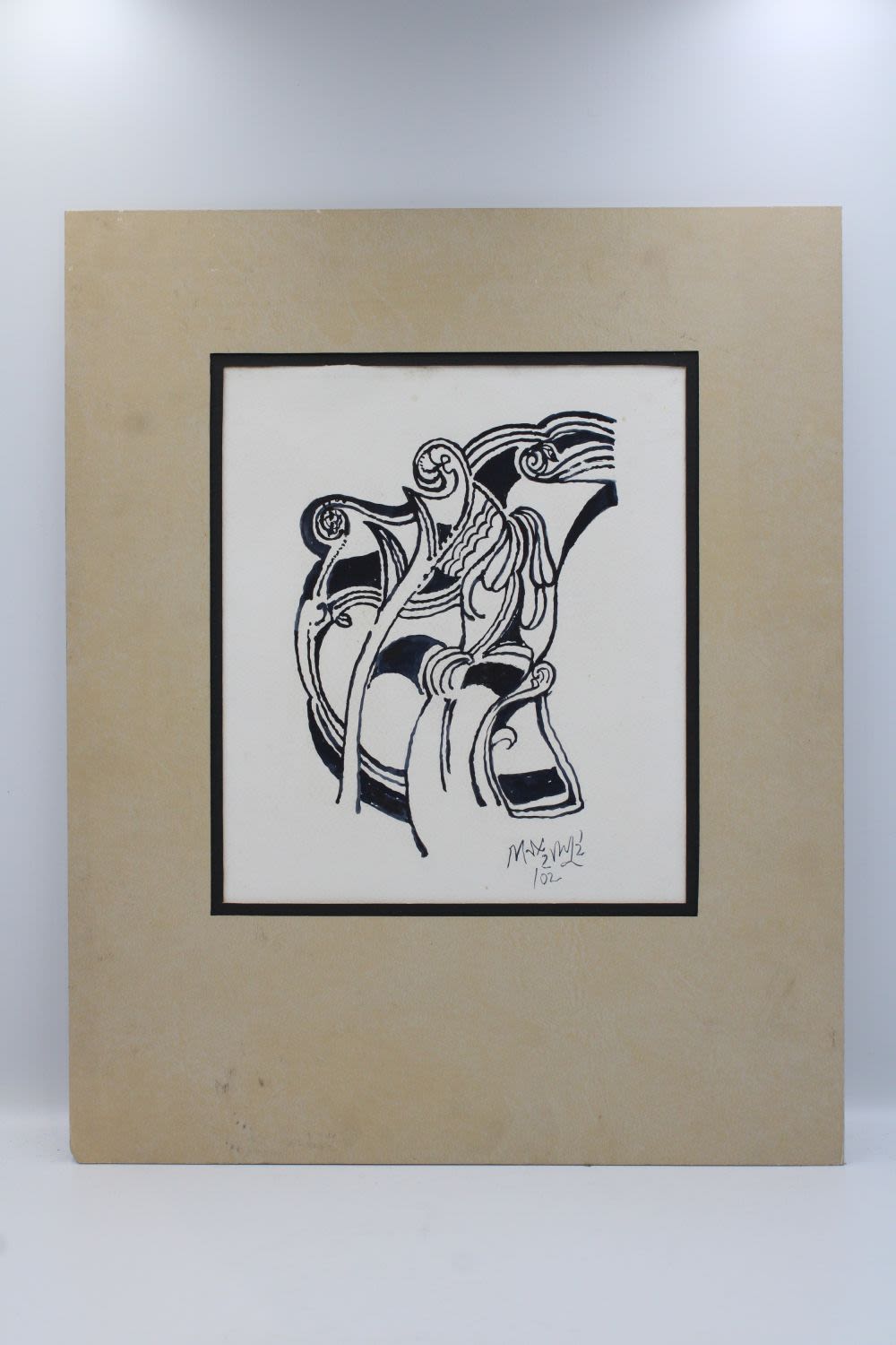 Lot 278: An Indian Ganesh Haloi Artwork: Intriguing mixed media...