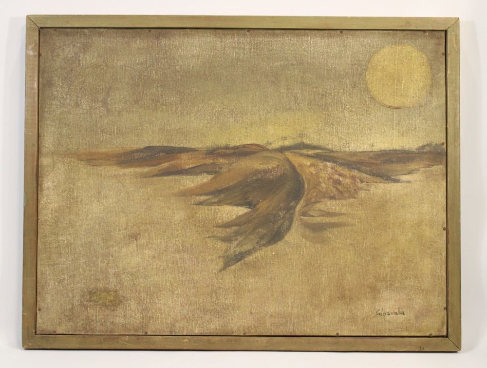 Lot 279: An Indian Masterpiece by Jehangir Sabavala: A captivating...