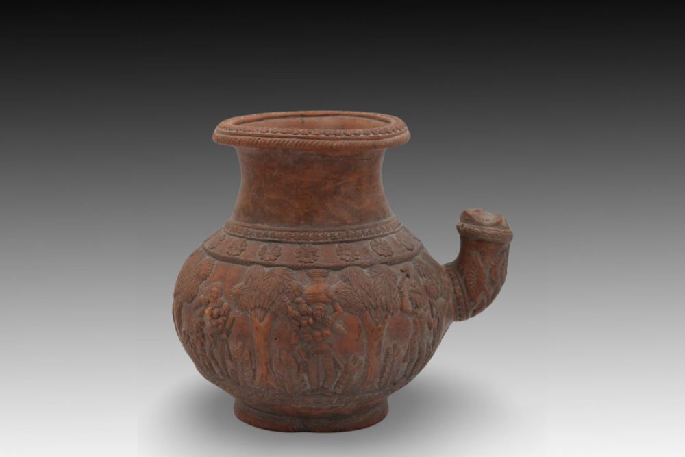 Lot 286: An Indian Terracotta Jug most likely dating back...