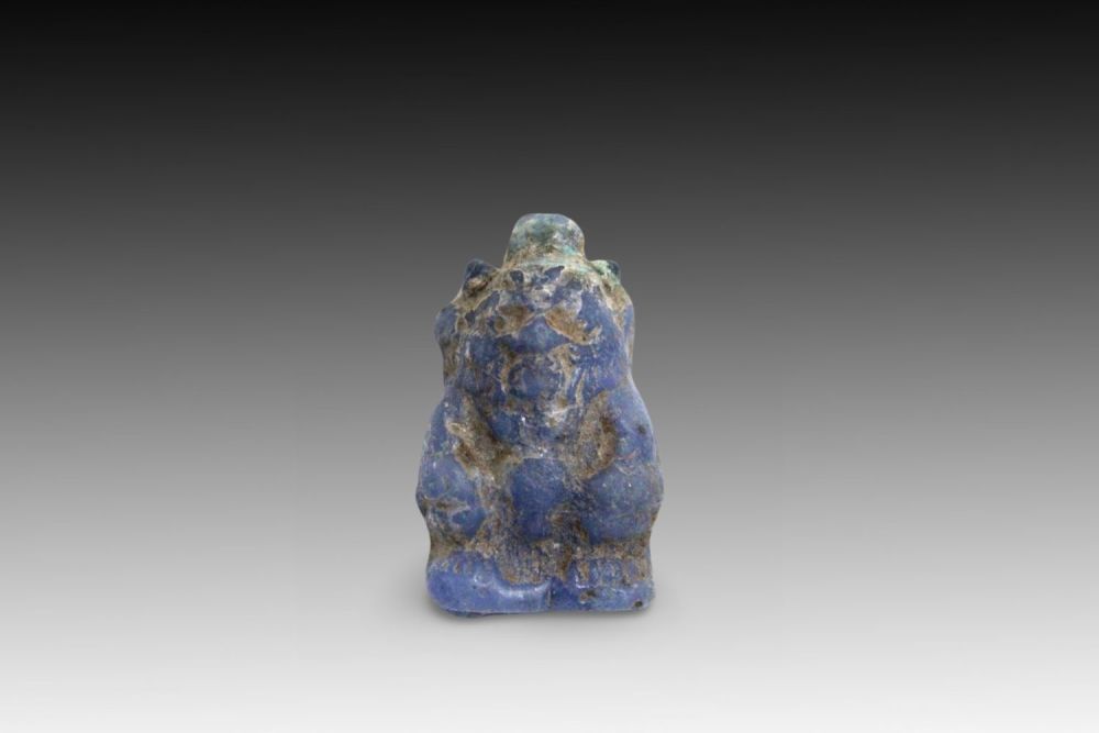 Lot 333: An Ancient Egyptian Glass Depicting the Figure of...