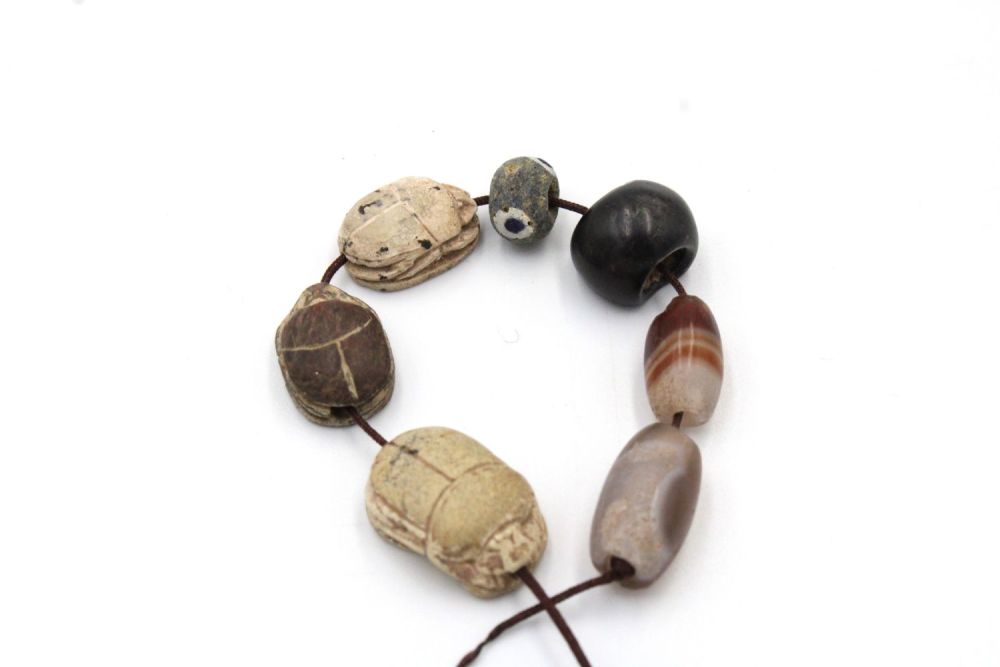 Lot 347: A Lot of 3 Egyptian Sassanian Scarab