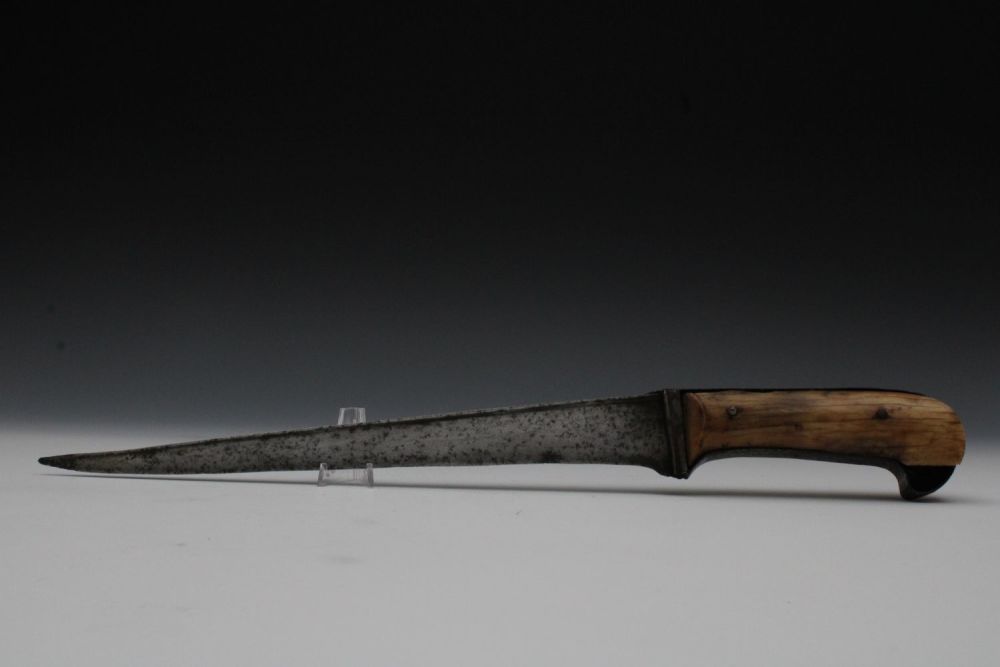 Lot 20: A Qajar Dagger from the 19th Century.