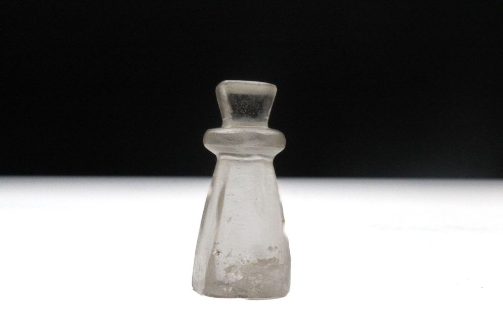 Lot 75: An Islamic Rock Crystal Chess Piece Probably from...