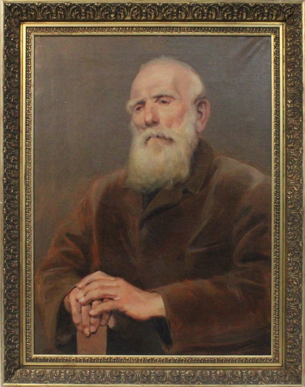 Lot 98: A Late 19th- Early 20th Century Portrait Painting...