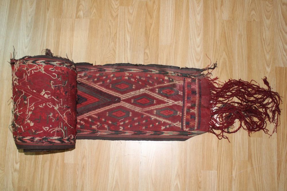 Lot 141: A Yamood Turkmen Tent Belt from the 19th...