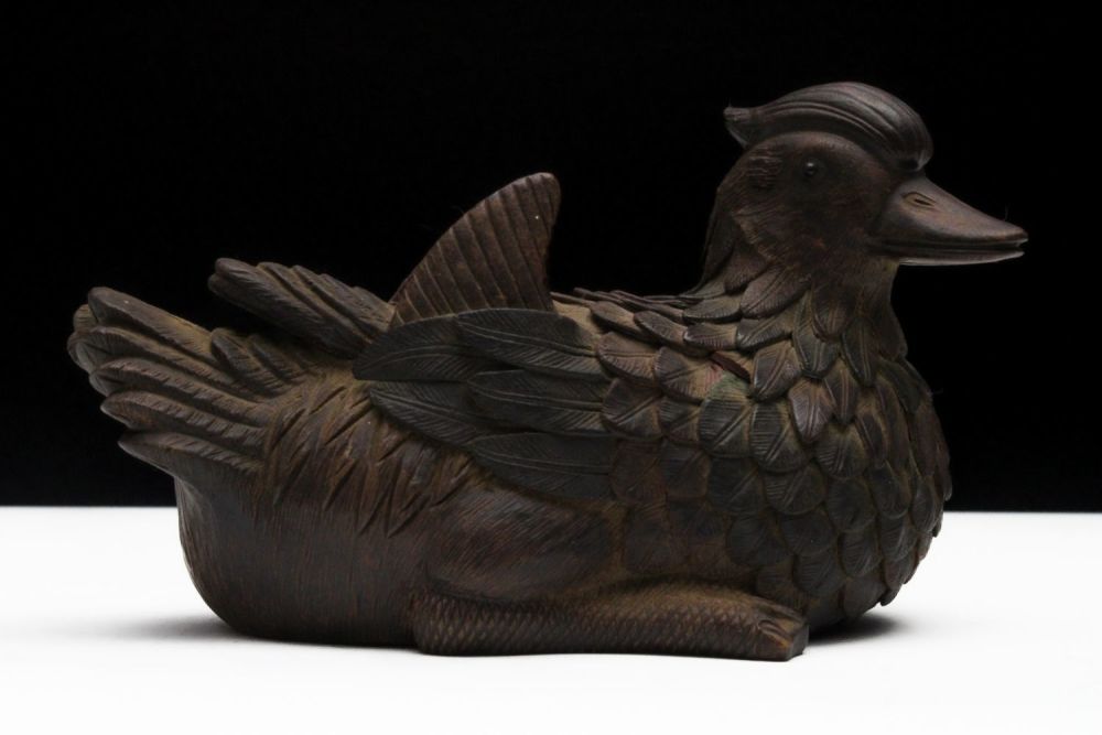 Lot 254: A Chinese Yixing Zisha Clay Figure of a...